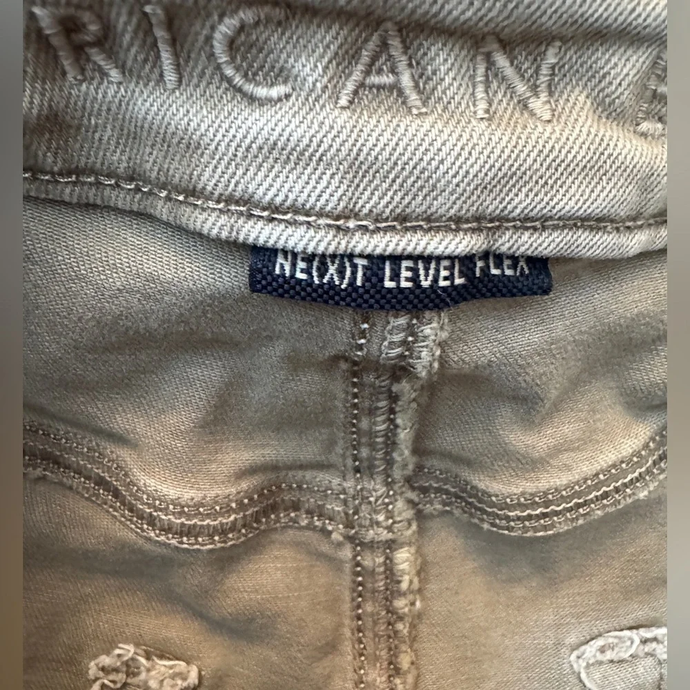 American Eagle Outfitters AE Gray TAN Denim Men Shorts 30